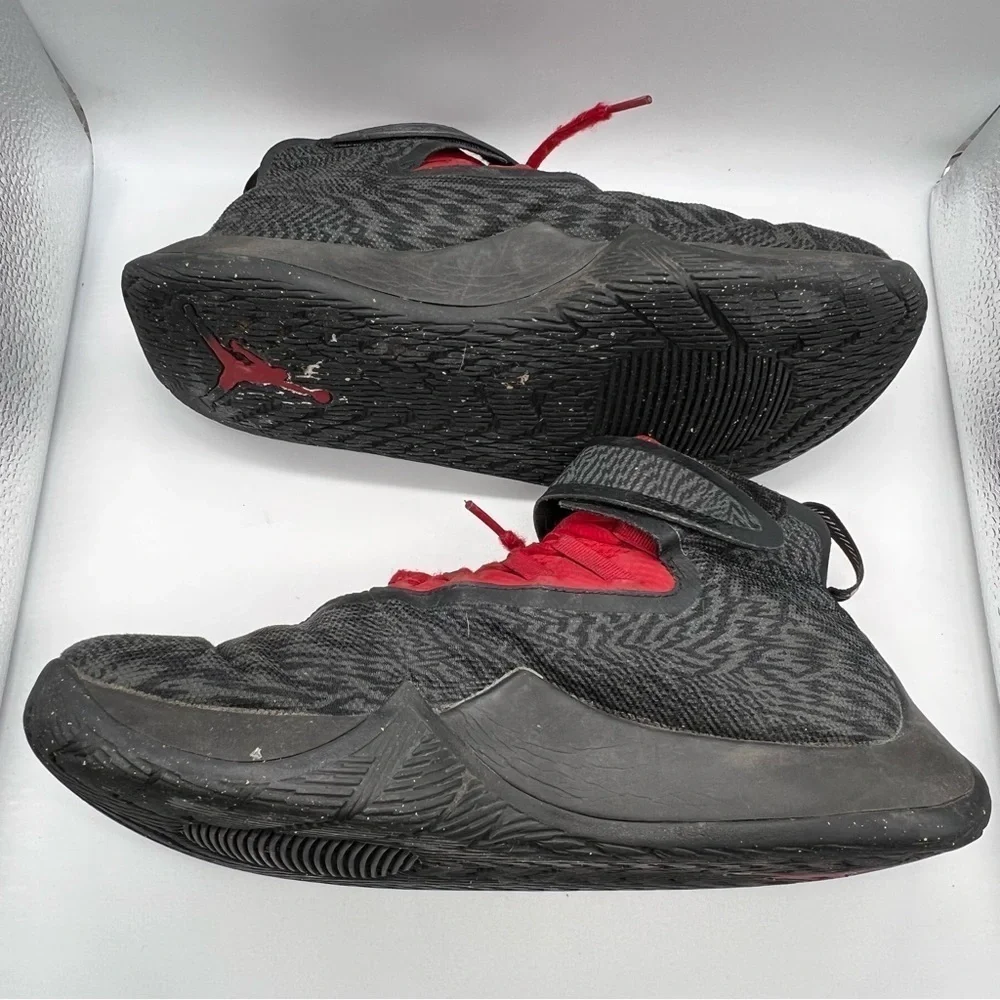 Jordan Fly Unlimited Anthracite & Gym Red Sneakers